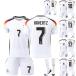 2024 Германия Home 13 номер myula- Europe cup форма 7 - ftsu8 Cross футбол одежда Kids для взрослых, детский костюм короткий рукав 