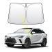���N�T�X RX 5��ڃt�����g�K���X�p �T���V�F�[�h ���N�T�XRX350h RX450h+ RX500h ���悯 �X�|�[�e�B�^�C�v �T���V�F�[�h�J�[�e�� UV�J�b�g �ԕی� �V�^ RX�p �C