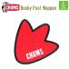 CHUMS( Chums )b- говядина to нашивка Booby Foot Wappen утюг CH62-1479 внутренний стандартный товар 