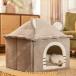  домашнее животное house собака bed кошка bed теплый зима домашнее животное нежный симпатичный собака для кошка для купол мелкие животные модный маленький размер собака симпатичный Insta .. домашнее животное bed 