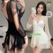  One-piece купальный костюм женский body type покрытие в одном корпусе брюки имеется купальный костюм выгоревший на солнце участок предотвращение One-piece .. чувство симпатичный голубой надеты .. накладка есть белый черный S-2L