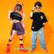  Kids танцевальный костюм HIPHOP Корея девочка мужчина hip-hop ребенок одежда Cheer девушка Jazz Dance stage костюм тренировка надеты Dance одежда презентация jazz отвечающий .. футболка 