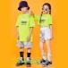  Kids танцевальный костюм HIPHOP stage костюм Cheery da- костюм hip-hop девочка мужчина Корея ребенок одежда отвечающий .. Jazz Dance jazz Dance одежда тренировка надеты комплект 