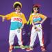  Kids танцевальный костюм HIPHOP hip-hop Корея ребенок одежда Jazz Dance лето отвечающий .. stage костюм тренировка надеты Dance одежда презентация девочка мужчина верх и низ в комплекте футболка брюки 