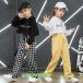  Kids танцевальный костюм hip-hop выставить HIPHOP в клетку длинный рукав tops брюки ребенок одежда для мужчин и женщин stage костюм Jazz Dance тренировка надеты 