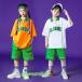  лето Kids танцевальный костюм hip-hop HIPHOP танцевальный костюм tops брюки ребенок одежда Корея stage костюм Kids Jazz Dance Dance одежда тренировка надеты спортивная форма лето 