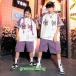  лето Kids танцевальный костюм hip-hop HIPHOP танцевальный костюм tops брюки ребенок одежда Корея stage костюм Kids Jazz Dance Dance одежда тренировка надеты спортивная форма 