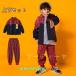  Kids танцевальный костюм танцевальный костюм Kids hip-hop Корея брюки рубашка в клетку симпатичный мужчина девочка hiphop постановка одежда Junior стиль sale