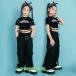 HIPHOP лето Kids танцевальный костюм hip-hop танцевальный костюм tops брюки ребенок одежда Корея stage костюм Kids Jazz Dance Dance одежда тренировка надеты спортивная форма 