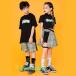  Kids танцевальный костюм HIPHOP stage костюм Cheery da- костюм hip-hop девочка мужчина Корея ребенок одежда отвечающий .. Jazz Dance jazz Dance одежда тренировка надеты комплект 