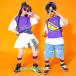  Kids танцевальный костюм HIPHOP hip-hop Корея ребенок одежда Jazz Dance лето отвечающий .. stage костюм тренировка надеты Dance одежда презентация девочка мужчина верх и низ в комплекте футболка брюки 