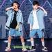  Корея ребенок одежда HIPHOP hip-hop stage костюм Kids танцевальный костюм jazz отвечающий .. Jazz Dance тренировка надеты спортивная форма Dance одежда группа одежда девочка мужчина футболка комплект 