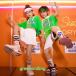  танцевальный костюм hip-hop мужчина девочка Корея HIPHOP комплект Kids танцевальный костюм ребенок одежда отвечающий .. для мужчин и женщин jazz спортивная форма тренировка надеты Cheer девушка группа одежда .. серия футболка 