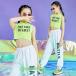  stage костюм Cheery da- костюм hip-hop девочка Корея ребенок одежда Kids танцевальный костюм HIPHOP отвечающий .. Jazz Dance jazz Dance одежда тренировка надеты симпатичный постановка одежда 