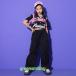 he. суп мода Jazz Dance лето короткий рукав в клетку HIPHOP Street Dance Kids Dance верх и низ в комплекте хлопок t рубашка юбка 