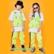  танцевальный костюм Kids девушки Jazz Dance hip-hop HIPHOP Cheer девушка флуоресценция цвет девочка мужчина выставить .... отвечающий .. тренировка надеты 