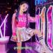  чирлидинг костюм Cheer танцевальный костюм форма Kids девушки Cheer Cheer девушка костюм Jazz танцевальный костюм hip-hop Kirakira отвечающий ..