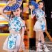  Kids танцевальный костюм hip-hop Cheer Dance Cheer танцевальный костюм Jazz танцевальный костюм HIPHOP stage костюм дешевый .... девушки исполнение . отвечающий .. Корея 