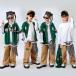  Kids танцевальный костюм мужчина ребенок одежда hip-hop рубашка танцевальный костюм Kids .. рубашка Корея зеленый мода Kids танцевальный костюм модный 