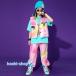  распродажа Kids танцевальный костюм Корея hip-hop выставить HIPHOP мужчина девочка осень для мужчин и женщин Jazz Dance рубашка Dance tops 