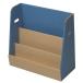  picture book rack cardboard furniture adjustment ..... book stand intellectual training child child Kids rust blue forest . paper vessel industry 