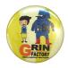  basketball .. can badge [ green Factory character Tetsujin &2 number ] basketball goods souvenir .. memory ... industry part . present small gift 