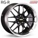 BBS RG-R ��RG712�� 17����� 7.0J 4H100 +38 �֥�å������䥫�å�(BKD) ����ߥۥ�����ñ�� 1�� 4�ܰʾ�����̵��