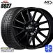 185/70R14����� ���åɥ��䡼 �������ʥ�8 ICE NAVI8 5.5J 4H100 �����åɥ쥹������ۥ�����4�ܥ��å� MID ����ʥ����� SQ27 �֥�å�