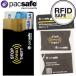 PacSafe( упаковка safe ) RFID safe рукав 25( скимминг предотвращение футляр для карточек )12970135 чёрный 2 листов входит 20 пункт до почтовая доставка OK(ei0a239)