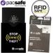 PacSafe( упаковка safe ) RFID safe рукав 50( скимминг предотвращение паспорт кейс ) чёрный 12970136 15 пункт до почтовая доставка OK(ei0a241)