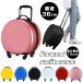  suitcase machine inside bringing in S size round Mini black fastener carry bag hard small size 1.2. pretty circle . domestic travel woman GPT free shipping (gu1b077)[C]