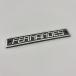 Fernandes Amp Silver Logo Badge 11.5cm×2.0cm эмблема Logo plate Amplifier Parts Fernandes усилитель детали -i646