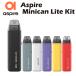 Aspire Minican Lite Pod Kit 1200mAh �|�b�h�^ �X�^�[�^�[�L�b�g �A�X�p�C�A �~�j�J�� minican 3 �v�� �d�q�^�o�R �x�C�v �{�� �։� �^�[�� �V�[�V�� mtl vape
