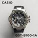 CASIO G-SHOCK Casio G амортизаторы G steel GST-B100-1A наручные часы часы бренд мужской хронограф аналог солнечный смартфон синхронизированный metal подарок подарок 