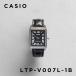 CASIO STANDARD �J�V�I LTP-V007L-1B �r���v ���v �u�����h ���f�B�[�X �`�[�v�J�V�I �`�v�J�V �A�i���O ���{������ �M�t�g �v���[���g