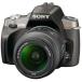SONY цифровой однообъективный зеркальный камера α380 zoom линзы комплект черный DSLRA380L