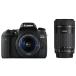 Canon �ǥ��������ե���� EOS 8000D ���֥륺���७�å� EF-S18-55mm/EF-S55-250mm ��° EOS8