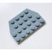  Lego (LEGO) plate новый пепел *Light Bluish Gray 4x6(2 угол порез брать )32059
