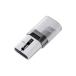  Elecom беспроводная мышь Bluetooth мобильный CAPCLIP 3 кнопка IRLED установка заряжающийся белый M-CC1BRWH