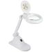 OHM лупа имеется LED подставка свет L zoom номер товара 07-6384 DS-L8092-2-W белый 