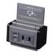  Panasonic (Panasonic) с покрытием экспонирование розетка подставка c функцией зарядка для USB розетка 2 порт 3A* дверь есть розетка серый W