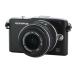 OLYMPUS ߥ顼쥹 PEN mini E-PM1 󥺥å ֥å E-PM1 LKIT BLK