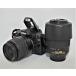Nikon цифровой однообъективный зеркальный камера D40 двойной zoom комплект II черный D40BWZII