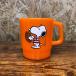  Snoopy пластик кружка FOOTBALL OR старт  King SNOOPY PEANUTS american смешанные товары 