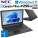 ��� ���Ãm�[�g�p�\�R�� NEC Versapro VK23T/EB-U  Windows11 Pro Core i5 6200U ������ 4GB SSD 256GB DVD-ROM 15.6�^ ����LAN A4 15�C���` �J���� WPS Offi