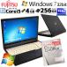 ǽWin7 ťѥ Microsoft Officeդ ٻ LIFEBOOK A576/P Windows7 Pro Core i5 6300U  4GB SSD 256GB 15.6 ̵LAN Wi-Fi 15