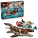  Lego (LEGO)ju lachic * world mosasaurus сборка модель исследование судно трансмиссия 76974