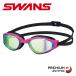 [World Aquatics одобрение ]SWANS ASCENDER SR-81MPAF-LAVYl рейсинг защитные очки зеркало линзы 