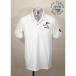 sinakoba[*001*][25 годовщина *001*]<40%OFF*SINA COVA &amp; Guest-One сотрудничество рубашка-поло ограниченный товар > весна лето рубашка-поло с коротким рукавом <M*L*LL> белый -kg216
