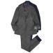 guji(gji) шерсть фланель 3B1 плиссировать костюм MADE BY RING JACKET / FOX BROTHERS - CBT5 17162210028